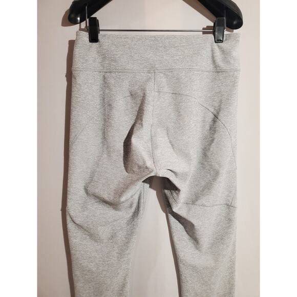 Outdoor Voices 7/8 Warmup Leggings Women's Size L Light Heather Gray Dove Yoga - Picture 6 of 10